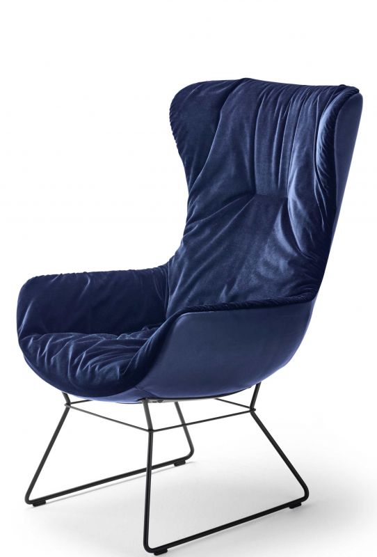 Leya Cocktail Wingback Ohrensessel Freifrau Manufaktur